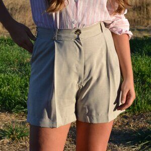 Women's Handmade Tailored Shorts, M